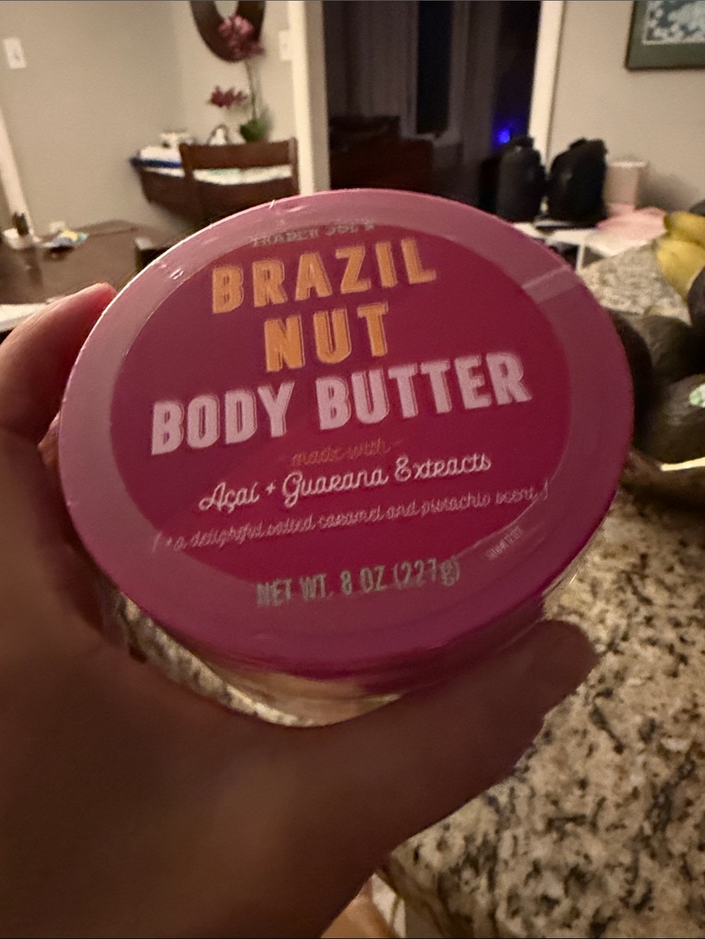 TRADER JOES ~ Brazil Nut Body Butter - CACAY OIL body Butter ~ Peptides $75+ - Picture 4 of 9